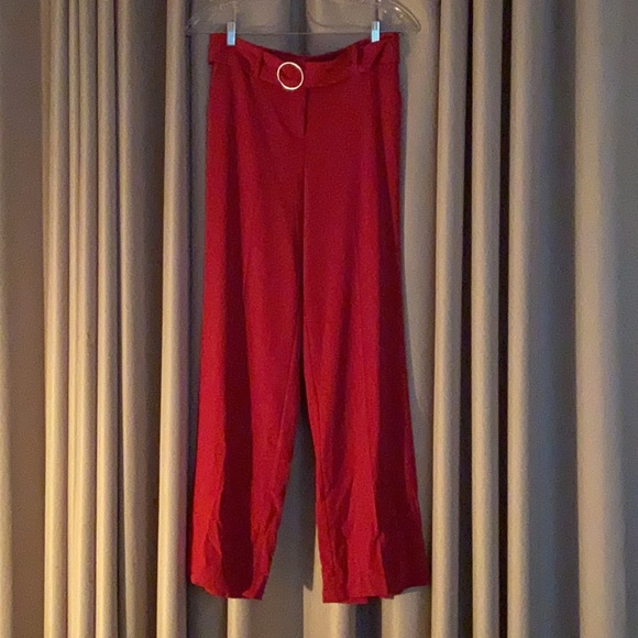 Fabulous Fuchsia wide leg trousers! Sz 6 - Picture 2 of 4